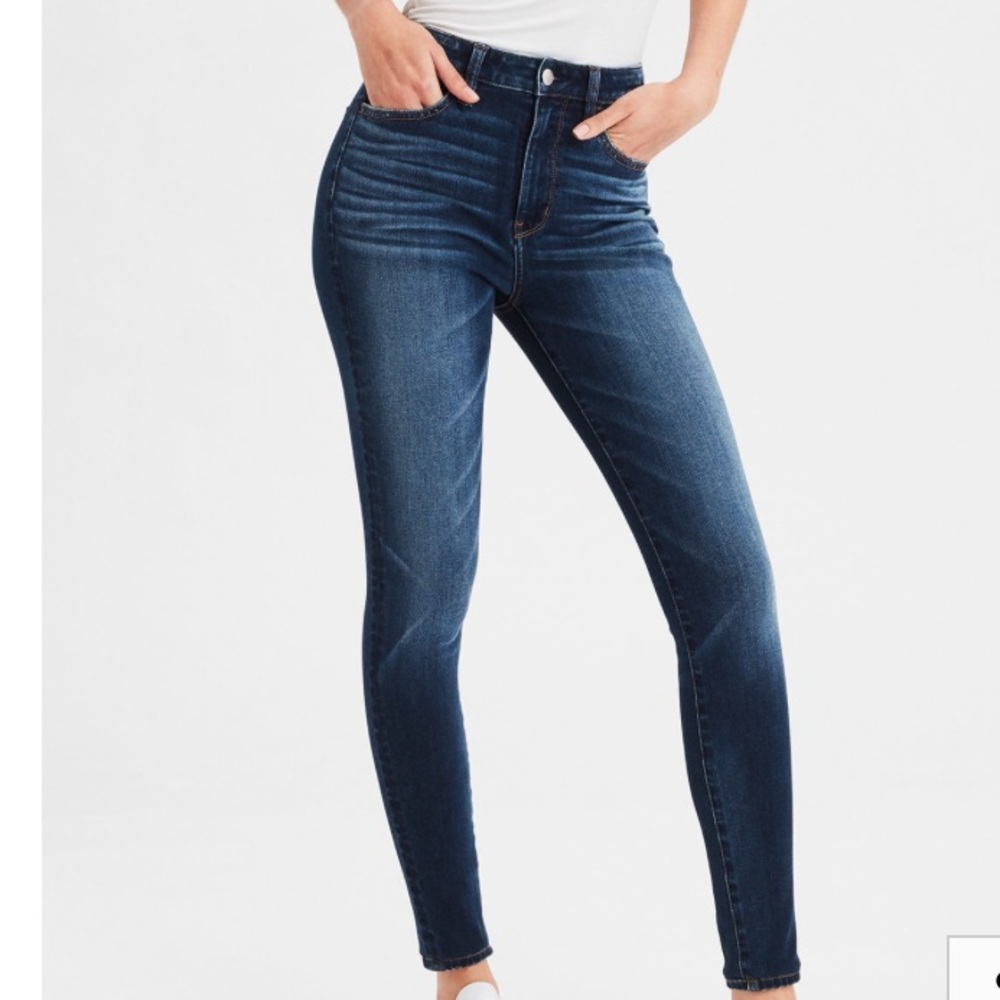 American Eagle High Rise 360 Super Stretch Jeans